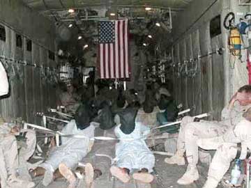 CIA secret flights taking prisoners to Guantanamo Cuba probed in Spain CIA secret flights taking prisoners to Guantanamo Cuba probed in Spain